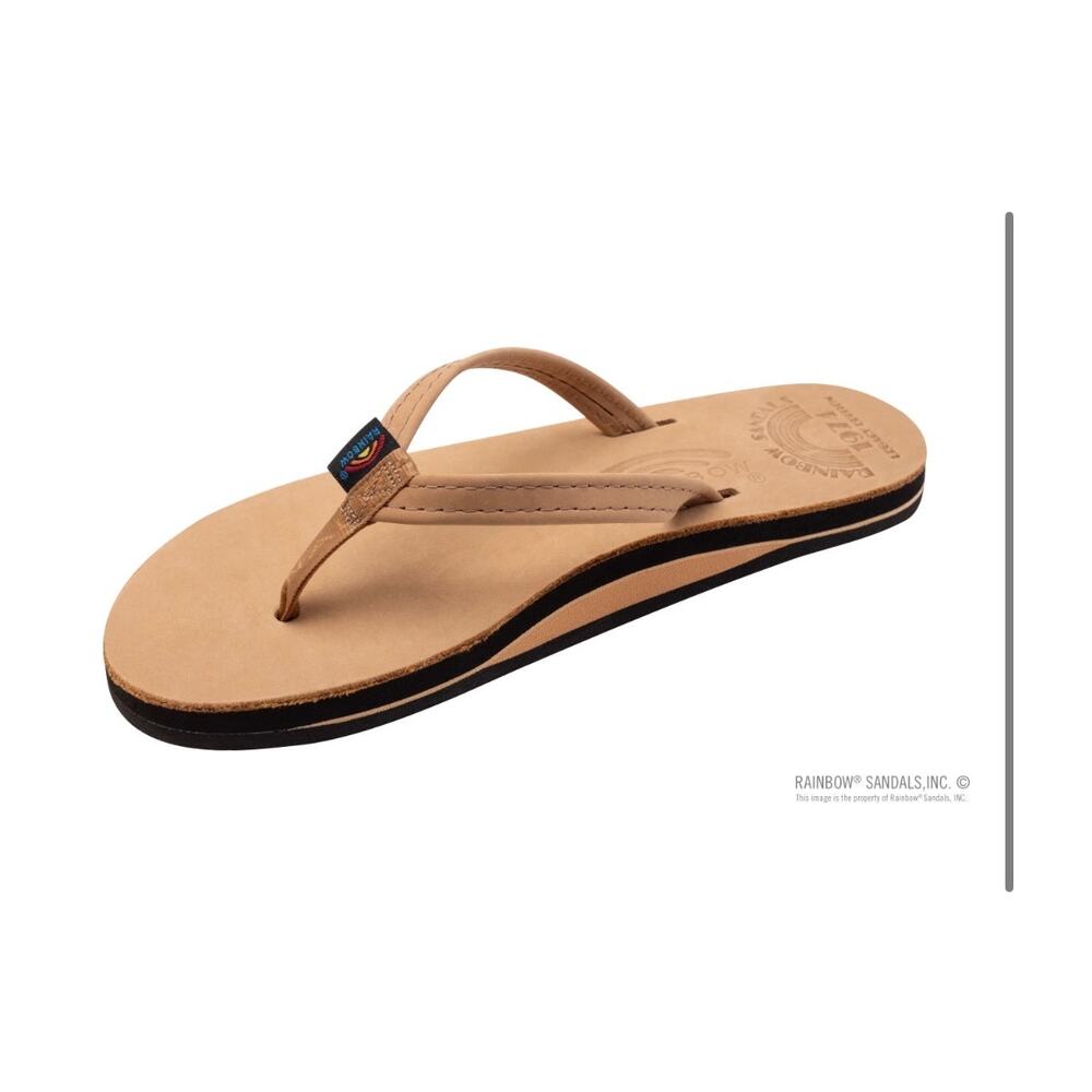 Legacy Brown Rainbow FlipFlops